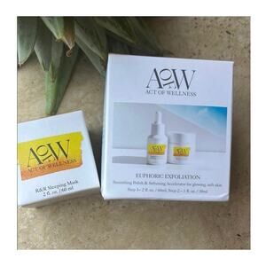 Act of Wellness Exfoliation Set and Sleep Mask PC